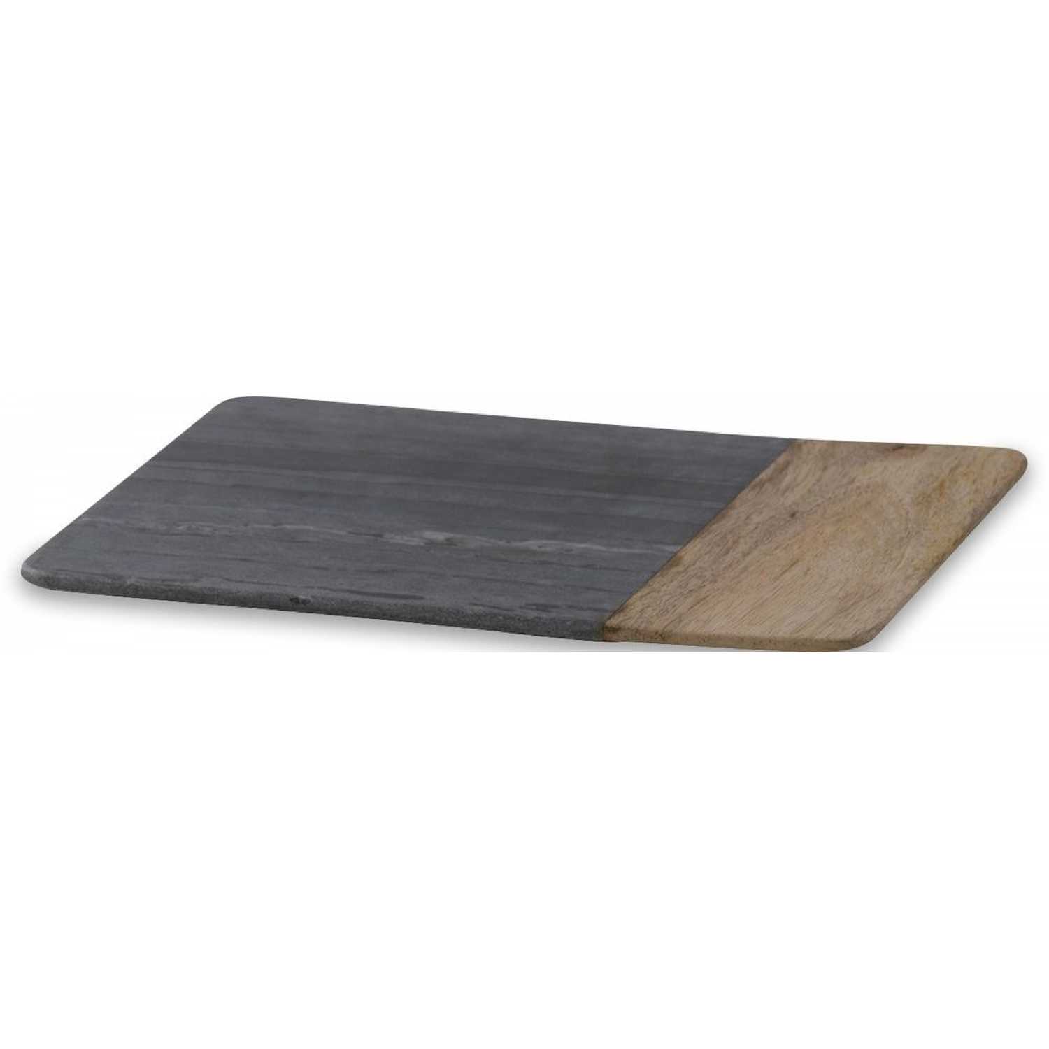 Nkuku Bwari Rectangular Chopping Board - Grey